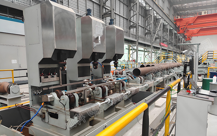 鋼管螺旋前進超聲自動探傷設備